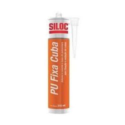 SILICONE PU FIXA CUBA BCO 400G SILOC - Couto Materiais 