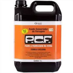 PCF CONVERTEDOR DE FERRUGEM 5L - Couto Materiais 