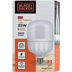 LAMPADA LED 35W 6500K BCA B&D - Couto Materiais 