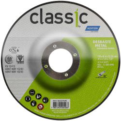 DISCO DESBASTE 115.0X6.4X22.23 CLASSIC NORTON - Couto Materiais 