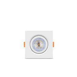 LUMINARIA LED ECOSPOT MR16 QUADRADA 5W 3000K ELGIN - Couto Materiais 