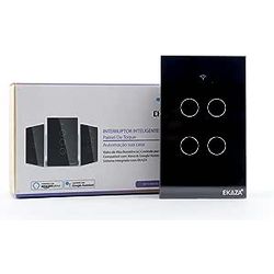 INTERRUPTOR MODELO INTERRUPTOR VIDRO ONOFF WIFI 4 ... - Couto Materiais 