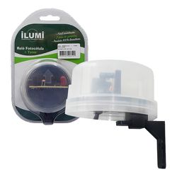 FOTO CELULA RELE +TIMER BIVOLT QR50 5607 ILUMI - Couto Materiais 