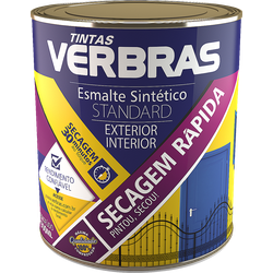 Esmalte Standard Secagem Rápida Verbras Litro 0,9L - CREL TINTAS