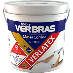 Massa Corrida Verbras Interna Litro 0,9L - CREL TINTAS