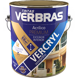 Massa Acrílica Vercryl Verbras Litro 0,9L - CREL TINTAS