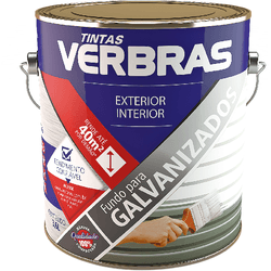 Fundo Galvanizado Verbras 3,6L - CREL TINTAS