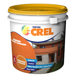 Massa Acrílica CREL Externa Balde 18L - CREL TINTAS