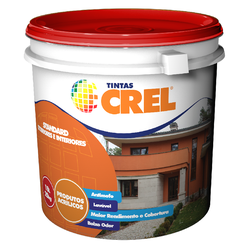 Textura Rústica CREL Externa Com Quartzo Balde 18L - CREL TINTAS