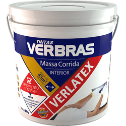 Massa Corrida Verbras Interna Balde 25kg - CREL TINTAS