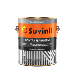 Esmalte Contra Ferrugem Suvinil 3 em 1 Galão 3,6L - CREL TINTAS