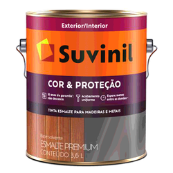 Esmalte Base Solvente Suvinil Acetinado Cor e Prot... - CREL TINTAS