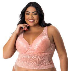 Cropped Rosa - ST- 9013 - Crystal D'Lux