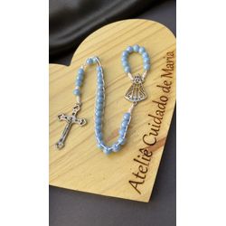 Rosário Azul - Nossa Senhora - 883008 - Cuidado de Maria