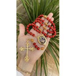 Terço Sagrado Coração de Jesus e Sagrado Coração d... - Cuidado de Maria