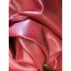 Placa de Couro 60x50 - Lux Scarlet - ESP.14/16 - Curtume Toinzinho