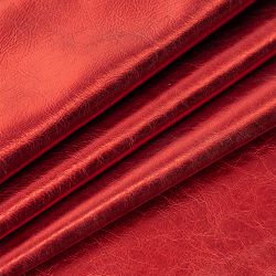 Couro Soft Metalizado ESP.10/12 COR Red - Curtume Toinzinho