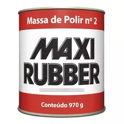 Massa Polir N2 970g Maxi Rubber - DADO TINTAS