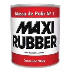 Massa Polir N1 980g Maxi Rubber - DADO TINTAS