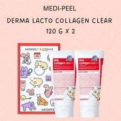 MEDI-PEEL Derma Lacto Collagen Clear - 120ML + 120... - SKIN BEAUTY ASIAN