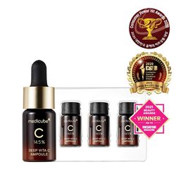 MEDICUBE Deep Vita C Ampoule 10g x 3ea (30g) - SKIN BEAUTY ASIAN