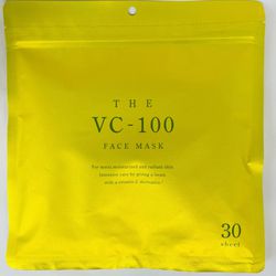 THE VC-100 FACE MASK Face Pack - 30 Pieces - SKIN BEAUTY ASIAN