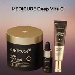 MEDICUBE VITA C - KIT COM 3 PRODUTOS - SKIN BEAUTY ASIAN