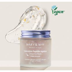 MARY&MAY Calendula Peptide Ageless Sleeping Mask -... - SKIN BEAUTY ASIAN