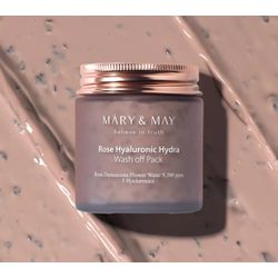 MARY&MAY Rose Hyaluronic Hydra Wash Off Pack - - SKIN BEAUTY ASIAN