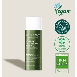 Mary&May Vegan Cica Toner - 30ml - SKIN BEAUTY ASIAN