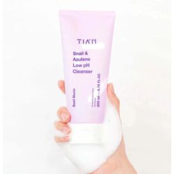 Tiam Snail & Azulene Low Ph Cleanser - 200ml - SKIN BEAUTY ASIAN