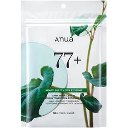 Anua - Heartleaf 77% Soothing Sheet Mask - 7 Unida... - SKIN BEAUTY ASIAN