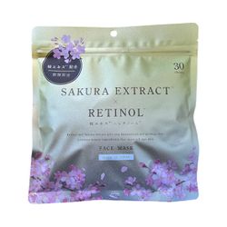 RETINOL FACE MASK - 30 UNIDADES - SKIN BEAUTY ASIAN