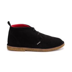 Bota Camping Preta em couro legitimo com solado cr... - DALESHOES