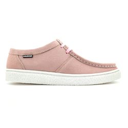 Sapato London Sport couro rosa claro, sola borrach... - DALESHOES