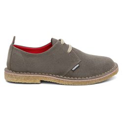 Sapato Safari clássico rato em couro camurça e sol... - DALESHOES