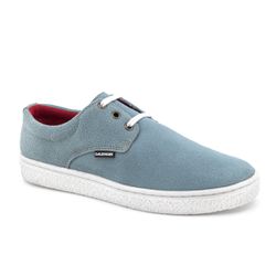 Sapato Safári Sport em couro azul claro, solado em... - DALESHOES