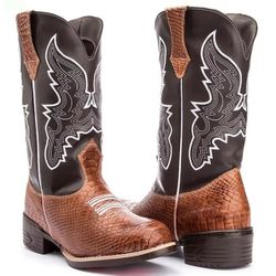 Bota Texana Anaconda Cano Alto - DP2203 - DALLUP'S