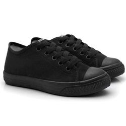 Tênis Infantil Colegial Preto - DP613 - DALLUP'S