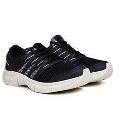 Tênis Ultraflex Preto e Branco - DP600 - DALLUP'S