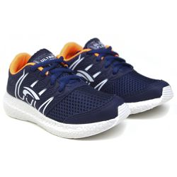 Tênis Flex Confort Infantil Azul Laranja - DP602 - DALLUP'S