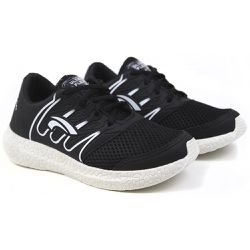 Tênis Flex Confort Infantil Preto Branco - DP603 - DALLUP'S