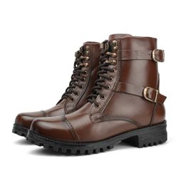 Bota Feminina Pinhão em Couro Legitímo - DP718 - DALLUP'S