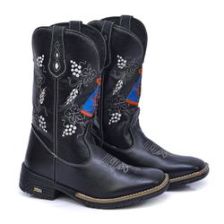 Bota Masculina Feminino UnissexTexana Country Bord... - DALLUP'S