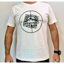 Camiseta Dandaro 100% algodão Bege - 1644-bege - DANDARO