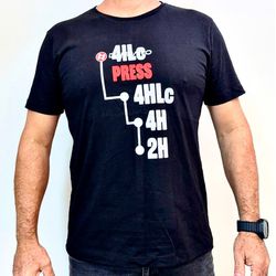 Camiseta Dandaro 100% algodão Reduzida Preta - 16... - DANDARO