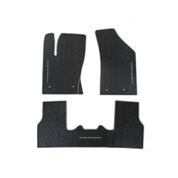 Tapete Borracha Jeep Compass Borda Cinza - 1052 - DANDARO