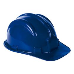 CAPACETE DE SEGURANCA AZUL ESCURO COM CARNEIRA CA3... - Data Brasil - EPI's & Treinamentos