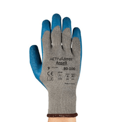LUVA ACTIVARMR® 80-100 PALMA LATEX AZUL/CINZA CA12... - Data Brasil - EPI's & Treinamentos