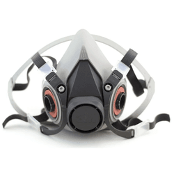 MASCARA RESPIRATORIA SEMI FACIAL P/ 2 FILTROS 6200... - Data Brasil - EPI's & Treinamentos